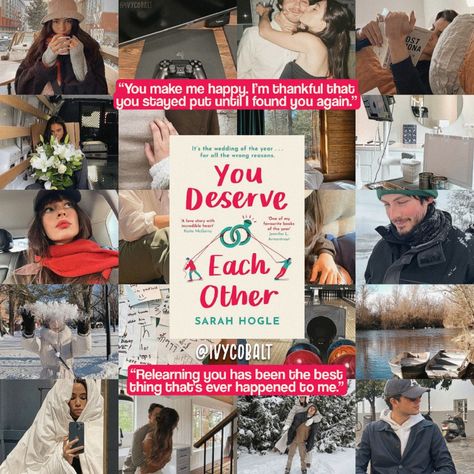 you deserve each other by sarah hogle | naomi westfield | nicholas rose | naominicholas | book aesthetic You Deserve Each Other Fanart, You Deserve Each Other Sarah Hogle, You Deserve Each Other Aesthetic, You Deserve Each Other, You Deserve Each Other Book, Naomi Westfield, Matt Barzal, Hockey Books, Books Edits