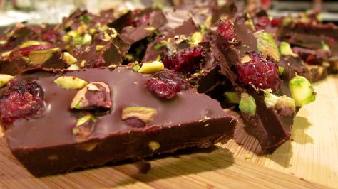 Dark Chocolate Pistachio Cranberry Bark, Pistachio Cranberry Bark, Cranberry Bark, Pistachio Bark, Pistachio Chocolate, Dark Chocolate Bark, Homemade Tomato Soup, Tooth Pulled, Tomato Soup Homemade