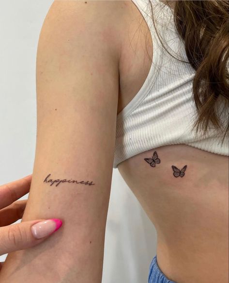 Tato Minimal, Small Girly Tattoos, Small Pretty Tattoos, Petite Tattoos, Latest Tattoos, Small Hand Tattoos, Cute Tattoos For Women, Classy Tattoos, Discreet Tattoos