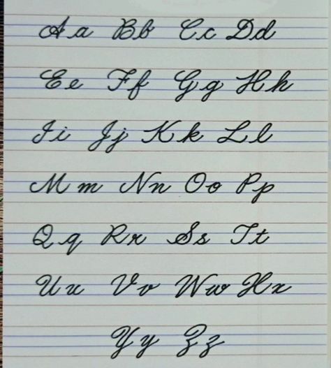 Handwriting Styles Letters, Capital Cursive Letters Worksheets, How To Write In Cursive, Handwriting Styles To Copy, English Cursive Writing, Amazing Handwriting, Cursive Writing Practice Sheets, Learn Handwriting, Cute Handwriting