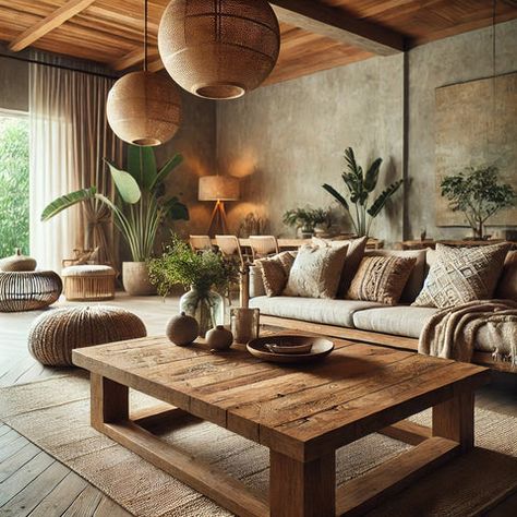 Embrace Tropical Elegance: A Modern Boho Bali Interiors Bali Room Decor, Modern Bali Interior Design, Living Room Designs Villa, Bali Apartment Decor, Chip And Joanna Gaines Lake House, Tulum Style Decor Living Room, Bali Style Furniture, Tropical Condo Interior, Safari Chic Interior Design