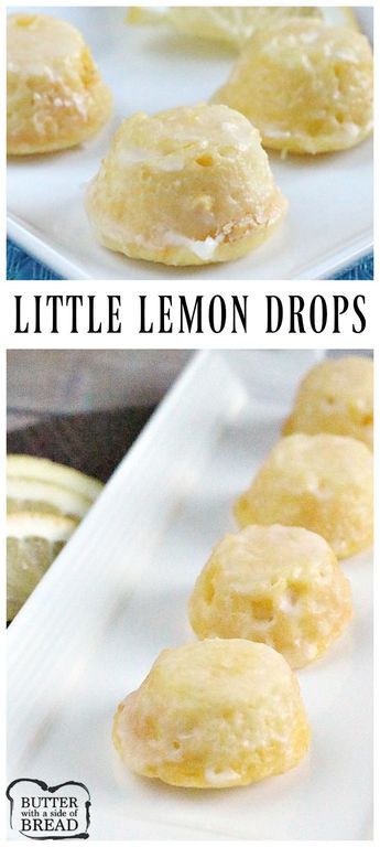 Little Lemon Drops - insanely delicious bite sized lemon cake drops- easy to make and everyone devours then! Recipe from Butter With a Side of Bread Lemon Cake Mix Recipe, Delicious Lemon Cake, Lemon Treats, Lemon Drops, Cake Mixes, Lemon Cake Mixes, Cake Mix Recipes, Lemon Desserts, Cupcake Cake