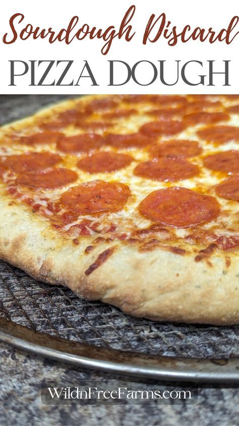 Simple Sourdough Pizza Crust, Little Spoon Farm Sourdough Pizza Crust, Frozen Sourdough Pizza Crust, Pizza Sourdough Discard Recipe, Sourdough Discard Crust, Pizza Crust Sourdough, Sourdough Discard Pizza Crust Recipe, Easy Sourdough Discard Pizza Crust, Sourdough Discard Pizza Dough Recipe