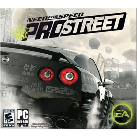 Need For Speed Pro Street - Windows PC DVD Need For Speed Prostreet, Need For Speed Games, Need For Speed Cars, Speed Games, Video Game Collection, Virtual Boy, Course Automobile, Video Games Pc, Adventure Sports