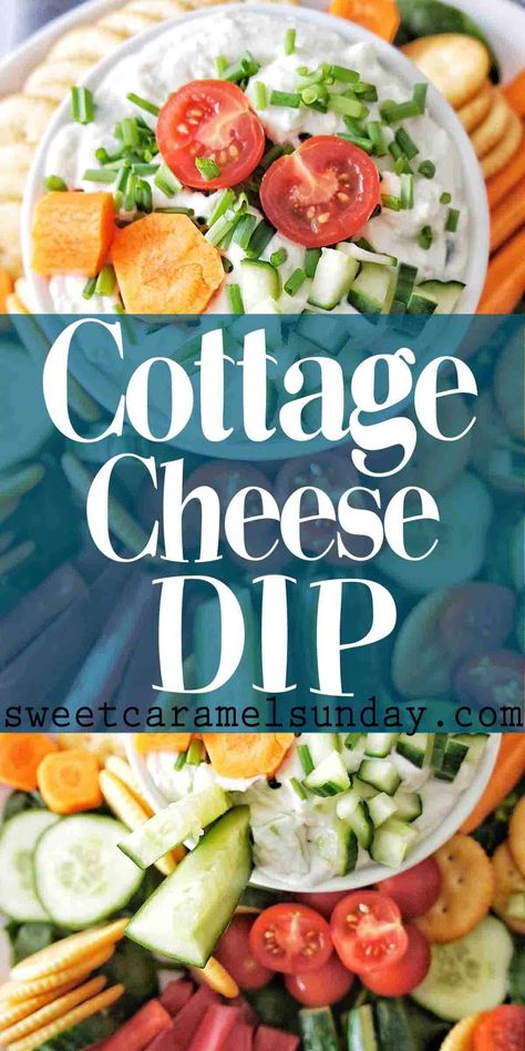 Dinner Starters, Cottage Cheese Dip Recipes, Cottage Cheese Dip, Cottage Cheese Dips, Cheese Dip Recipe, Keto Appetizers, Cheese Dip Recipes, Cottage Cheese Recipes, Healthy Dips