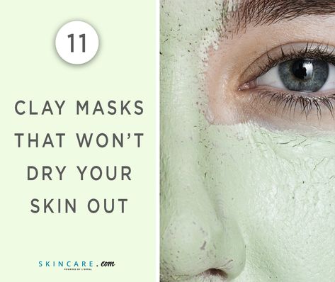 Clay masks are one of the most popular skin care products at the moment for their ability to keep pore-clogging dirt at bay, reduce the appearance of pores, refine skin texture, and increase luminosity. However, certain clay mask formulas can leave your skin feeling tight and dried out. Luckily, we're sharing 11 must-try clay masks that can hydrate and illuminate your skin. Best Clay Mask For Pores, Aztec Clay Mask For Large Pores, Best Clay Mask, Aztec Healing Clay Mask, Rhassoul Clay Mask, Indian Healing Clay Mask, Popular Skin Care Products, Skin Growths, Fresh Skin