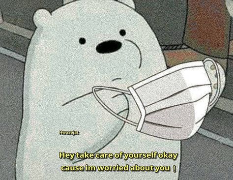 Ice Bear We Bare Bears, Cartoons Dp, Bear Quote, We Bare Bears Wallpapers, Ice Bear, Ice Bears, Cute Panda Wallpaper, Cute Images With Quotes, Simple Joys