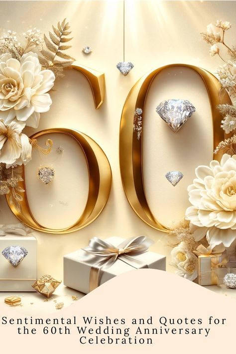 Discover touching quotes, heartfelt captions, and warm wishes to celebrate a 60th wedding anniversary. Explore #DiamondAnniversary #LoveQuotes #AnniversaryWishes to honor this incredible milestone with joy and love. Perfect for sharing on your special day! Happy 60th Anniversary Wishes, 60 Wedding Anniversary Ideas, 60th Wedding Anniversary Quotes, Heartfelt Captions, Happy 60th Anniversary, 49th Anniversary, Quotes Heartfelt, 42nd Anniversary, 36th Anniversary