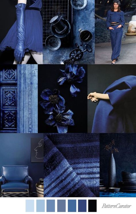 indigo 
indigo means
indigo blue
blue
decor
design 
blue design
colors of blue
fashion
indigo fashion Pattern Curator, Classic Blue Pantone, Pantone 2020, Print And Pattern, Winter Typ, Blue Inspiration, Color Trends Fashion, Color Collage, Mood Indigo