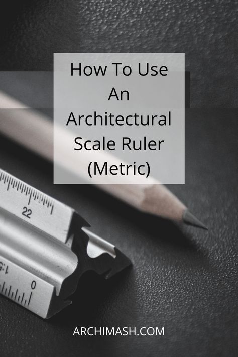 When you start architecture school you will hear people talk about scale and scale rulers. Most of the time they will assume you know what this is and won't tell you how to use an architectural scale ruler. You might spend weeks not knowing what a scale ruler is and even if you do, what the heck you’re supposed to do with it. The thing is, it’s one of the most critical drawing tools you’re going to use. READ THE FULL ARTICLE HERE | https://archimash.com/articles/use-an-architectural-scale-ruler Architecture Supplies, Architecture Scale, Arch Presentation, Technical Architecture, Scale Ruler, Drafting Drawing, Architectural Scale, Architecture School, Architecture Models