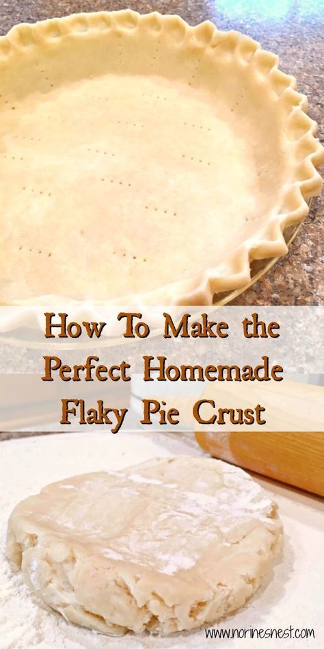 Best Pie Crust Recipe, Perfect Pie Crust Recipe, Flaky Pie Crust Recipe, Pie Crust Recipe Easy, Pie Crust Designs, Pie Dough Recipe, Favorite Pie Recipes, Homemade Pie Crust, Homemade Pie Crust Recipe