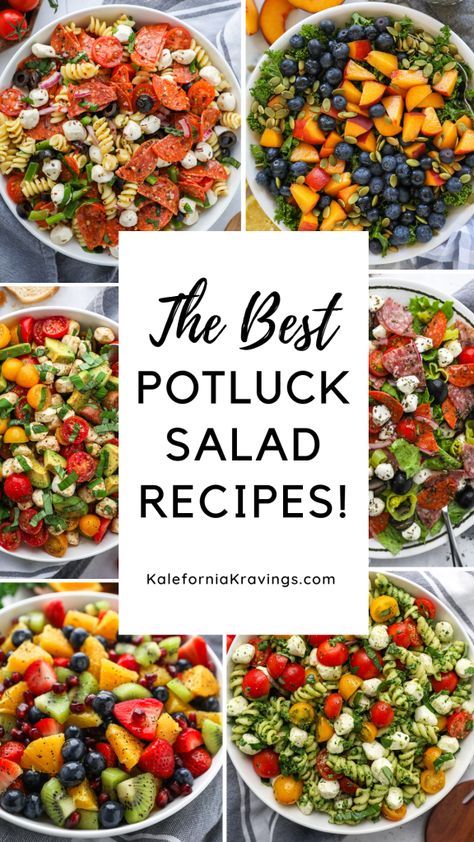 Potluck Salad Recipes, Summer Potluck Dishes, Pesto Pasta Salad Recipe, Potluck Salad, Easy Potluck, Potluck Side Dishes, Salads For A Crowd, Meat Lover, Pesto Pasta Salad