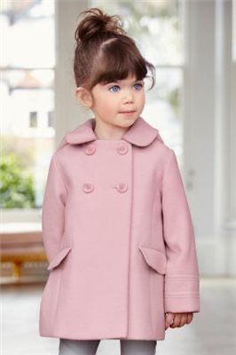 Childrens Coats, Girls Coats, Baby Dress Patterns, Girl Dress Patterns, Kids Coats, Girl Coat, Double Breasted Coat, Dresses Kids Girl