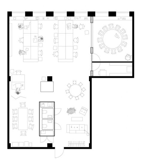 Workshop Space Design, Ncidq Exam, Office Layout Plan, Workshop Architecture, Office Space Planning, Architecture Site Plan, Studio Floor Plans, Office Floor Plan, Design Studio Workspace