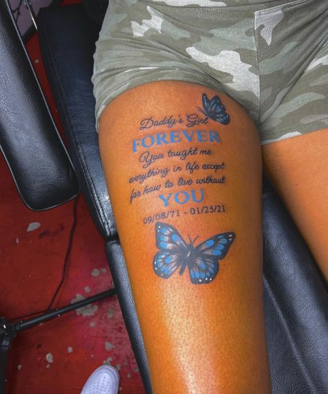 Rest In Love Tattoos, Dear Momma Tattoo, Tats For Grandmother, Not Delivered Text Tattoo, Tattoo Ideas About Moms, Tattoo Under Buttcheek Words, Tattoos For Memorial Black People, My Grandma Keeper Tattoo, Tattoo Ideas For Remembering Someone