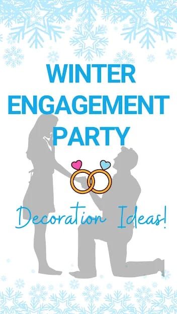 Winters are one of the best season to get engaged. So if you are also looking to get engaged in winters then you must be finding some exciting ideas for your party decoration. So can find a lot of ideas for your engagement party decoration in this blog. Must Read and try! #winter #engagement #decorations #ideas #parties #celebrations #balloons #theme #hacks #supplies #fun #love #DIY Christmas Themed Engagement Party Ideas, Holiday Engagement Party Ideas, Theme For Engagement Party, Open House Engagement Party, Christmas Time Engagement Party, Winter Engagement Ideas Proposals, Engagement Party Ideas Christmas, Engagement Party Themes Winter, Engagement Party Winter Theme