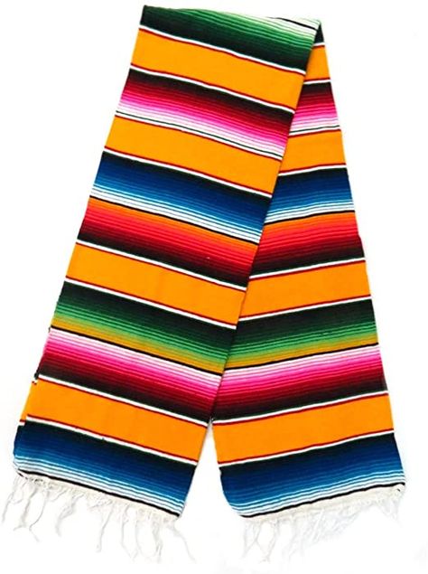 Mexican Serape Blanket, Serape Blanket, Mexican Serapes, Fiesta Decorations, Mexican Blanket, Blanket Handmade, Handmade Throws, Electric Blankets, Traditional Mexican