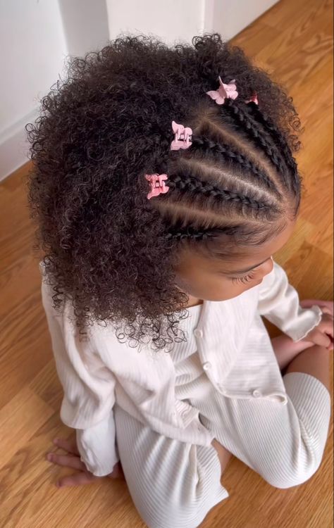 Black Daughter Hairstyles, Mixed Baby Hairstyles, Black Baby Girl Hairstyles, Mixed Kids Hairstyles, Mixed Girl Hairstyles, Baby Girl Hairstyles Curly, Daughter Hairstyles, Lil Girl Hairstyles, Kids Curly Hairstyles