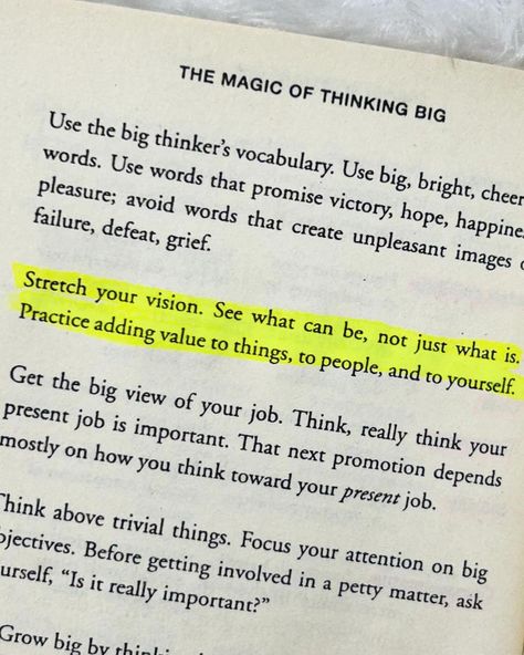 📌Unlock your full potential by cultivating a strong , confident and positive mindset. This book is for anyone looking to achieve greater success and fulfillment in life. 📌 ✨The book ‘the magic of thinking big’ teaches the importance of positive thinking and mindset. ✨The book mainly focuses on- 📌The Power of Belief: It teaches how believing in oneself enhances self- confidence and helps individuals overcome self doubt and achieve their goals. 📌Setting Goals: Setting specific, measura... The Power Of Now Quotes Book, Positivity Books, The Magic Of Thinking Big, Confident Mindset, Power Of Belief, Thinking Thoughts, Strong Mindset, Positive Books, Measurable Goals