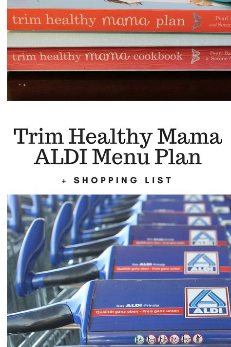 A no special ingredient Trim Healthy Mama plan that you can follow using items that are ALL found at your local ALDI! Aldi Menu Plan, Trim Healthy Mama Meal Plan, Aldi Shopping List, Thm Meal Plans, Trim Healthy Mama Diet, Aldi Meal Plan, Trim Healthy Mama Plan, Aldi Shopping, Trim Healthy Momma