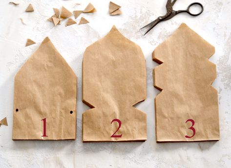 Lunch Bag Stars Diy, Stars Made From Paper Bags, Paper Bag Star Template, Paper Bag Snowflake Designs, Paper Bags Stars, Paper Bag Stars Tutorial, Paper Bag Christmas Star, Diy Paper Bag Snowflakes Pattern, Diy Paper Bag Stars