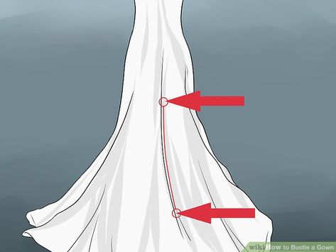 Diy Wedding Dress Bustle, Wedding Dress Train Bustle, Wedding Gown Bustle, French Bustle, Wedding Gown Patterns, Bridal Alterations, Wedding Dress Bustle, Bustle Skirt, Wedding Dress Alterations