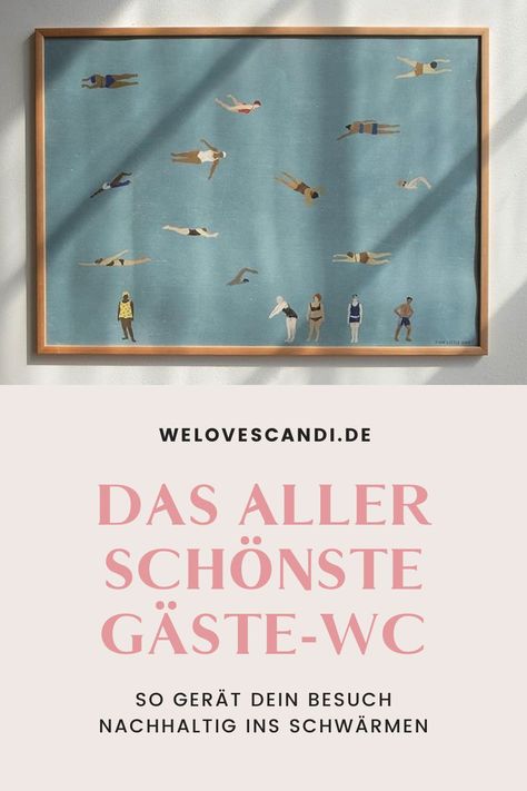 Du suchst Ideen, um dein kleines Gäste WC skandinavisch einzurichten? Dann klicke jetzt auf den Pin und hole dir Inspiration für dein modernes Gästebadezimmer im skandinavischen Stil.  #gästebad #gästebadideen #gästebaddeko #gästebadklein #gästewc #gästewcideen #gästewcdeko #gästewckleines  #gästewcskandinavisch  #gästewcskandi  #skandinavischesgästewc  #gästewcideenskandinavisch  #kleinesgästewcskandinavisch  #skandinavischwohnengästewc Guest Toilet Ideas, Wc Interior Design, Guest Bathroom Inspiration, Scandinavian Bathroom Decor, Wc Inspiration, Coastal Backyard, Guest Wc, Wc Ideas, Modern Small Bathroom