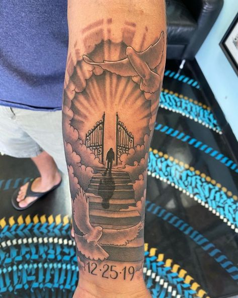 Man Tattoos Arm, Right Arm Tattoo Men, Half Arm Sleeve Tattoos Men, Forearm Tattoos Men Simple, Men's Arm Tattoo, Back Arm Tattoo For Men, Men Arm Tattoo Ideas, Men’s Half Sleeve Tattoo Forearm, Men’s Tattoo Ideas Leg