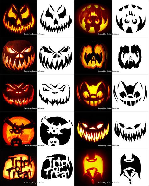 420+ Free Printable Halloween Pumpkin Carving Stencils, Patterns, Designs, Faces & Ideas Couples Pumpkins Carving, Halloween Pumpkin Stencils Printables, Toddler Pumpkin Carving Ideas, Scary Pumpkin Carving Templates, Halloween Pumpkin Ideas Carving, Pumpkin Carving Ideas Printables, Scary Pumpkin Carving Ideas Templates, Pumpkin Carving Ideas Unique, Jack O Lantern Templates