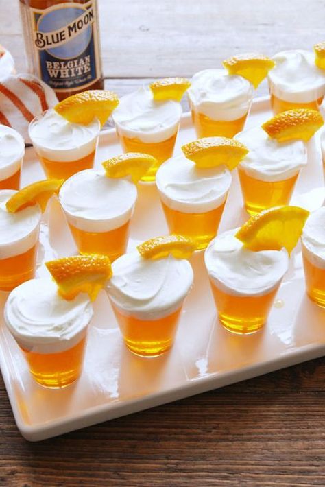 Super Bowl Drinks, Octoberfest Party, Beer Birthday Party, Beer Tasting Parties, Jell O Shots, Jello Shot, Jello Shot Recipes, Oktoberfest Party, Beer Theme