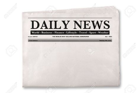 Blank newspaper Newspaper Png Editing, Newspaper Aesthetic Template, Newspaper Pubmat, News Paper Template, Newspaper Header, Newspaper Graphic Design, Newspaper Template Editable, Blank Newspaper, Newspaper Aesthetic