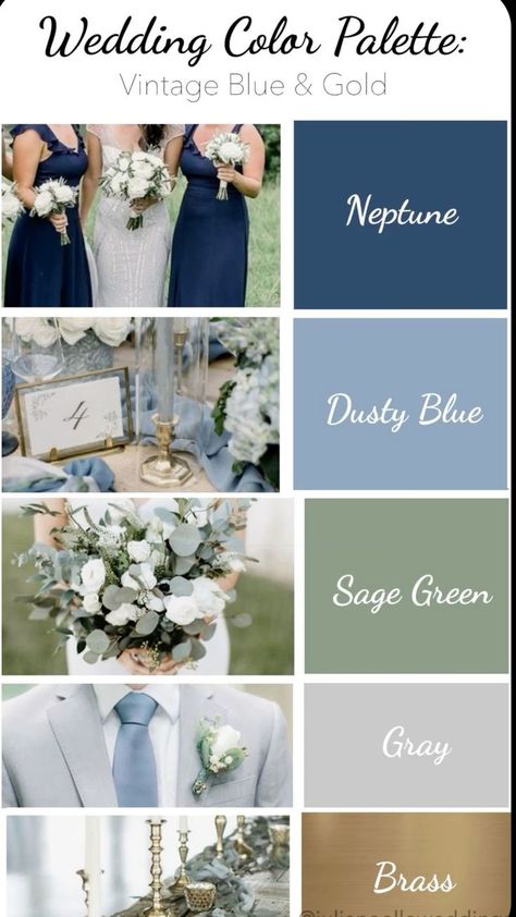 Spring Wedding Must Haves, Stone Blue Wedding Theme, Eucalyptus Summer Wedding, Blue And Neutral Wedding Color Palettes, Moody Blue Wedding Color Schemes, November Wedding Theme, February Wedding Colors Colour Palettes, Wedding Colors March, Wedding Color Schemes August