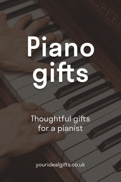 Piano Gifts Gift Ideas For Piano Teacher, Gifts For Pianists, Gifts For Piano Teacher, Gifts For Piano Students, Gifts For Piano Players, Piano Recital Gifts, Music Lover Gifts, Homemade Gifts For Friends, Gifts For Musicians