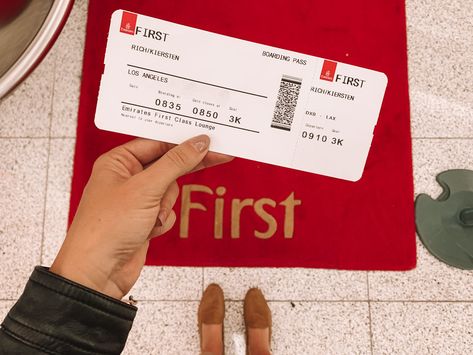 First Class Ticket Aesthetic, Emirates Business Class Snapchat, First Class Flight Ticket, Dubai Flight Ticket, Boarding Pass Aesthetic, Dubai Flight, First Class Plane, First Class Ticket, Airport Tickets