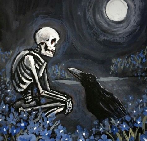 Skeleton Drawings, Listen To Me, Skeleton Art, A Skeleton, Skull Wallpaper, Halloween Painting, Hippie Art, Skull Art, Funky Art