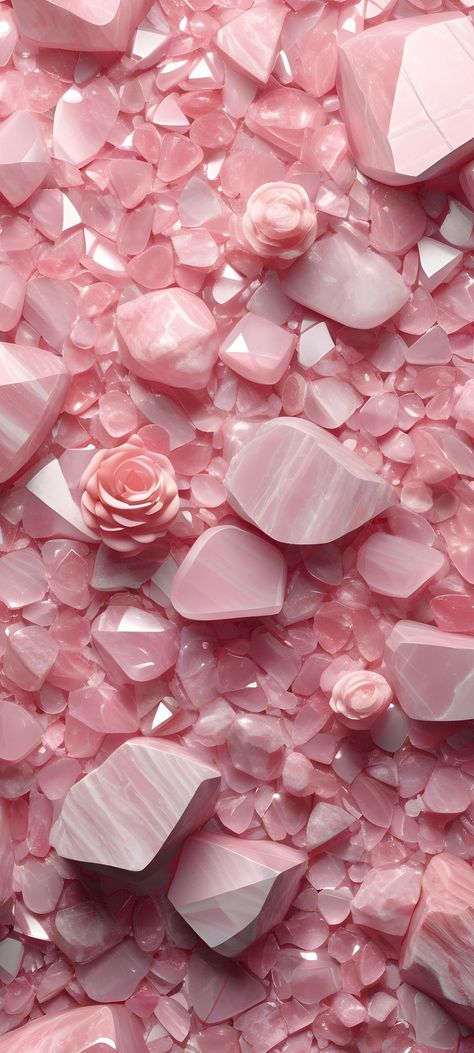 Rose quartz stone