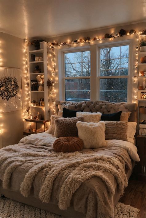 Fall Furniture , Autumn Cozy Fall ,Decor Easy Fall ,
Decor Neutral Fall ,Decor Fall ,Decor Inspiration ,Fall Decor Ideas Lights In Home Decor, Form Room Decor, Aesthetic Bedroom Ideas Cozy Led Lights, Farmhouse Bedroom Small Space, Flat Inspiration Decorating Ideas, Tiny Bedroom Aesthetic Cozy, Single Woman Room Decor, Fall Room Decor Ideas Diy, Winter Bedroom Ideas Cozy