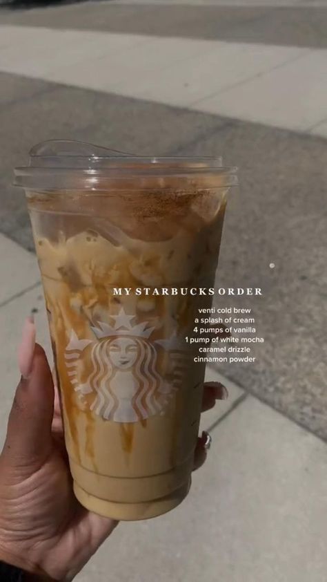 Drink Recipes Healthy, Coffee Starbucks Drinks, Starbucks Cold Brew, Starbucks Drink Menu, The Life I Want, Drinks Starbucks, Starbucks Secret Menu Recipes, Cold Starbucks Drinks, Starbucks Order