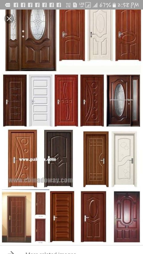 Wooden Door Designs, Single Door Design, Main Entrance Door Design, Front Door Design Wood, Beautiful Front Doors, Wooden Front Door Design, Grill Door Design, Home Door Design, Wooden Main Door Design