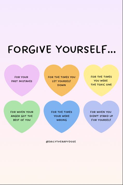 Forgive Self, Forgive Yourself Quotes, Forgive Others, Mistake Quotes, Things I Need, Forgive Yourself, Everyone Makes Mistakes, Practicing Self Love, Forgiveness Quotes