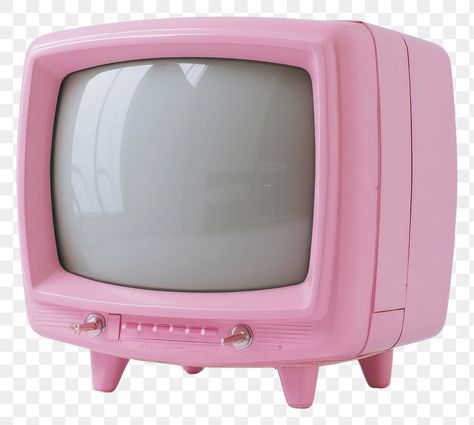 Retro Images Aesthetic, Cute Objects Aesthetic, Retro Png Aesthetic, Retro Tv Png, Enha Selca, Desktop Icons Png, Pngs For Edits, Television Png, Pink Icon Aesthetic