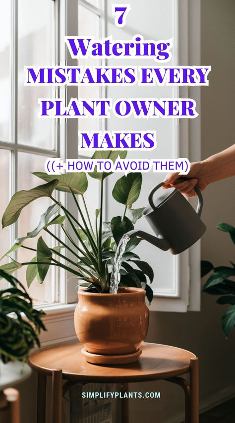 "Pinterest, plant care, gardening tips, indoor plants, houseplant care, 
plant watering, watering schedule, plant health, plant maintenance, plant 
care tips, plant care mistakes, plant watering mistakes, plant care advice, 
plant care guide, plant care techniques, plant care hacks." Houseplant Tips And Tricks, How To Take Care Of House Plants, Watering Indoor Plants Tips, Fast Growing Houseplants, Watering House Plants, Houseplant Tips, Plants In Baskets, Water Mister, Plants Care