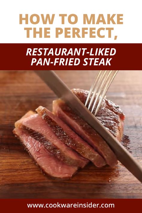 Wondering how your favorite restaurants sear the perfect steak? Follow these steps to make the ultimate pan-fried steaks, just like those served at your favorite steakhouse. Frying Steaks In A Pan, Pan Fried Steak, Pan Fry Steak, The Perfect Steak, Savory Dinner, Pan Fry, Fried Steak, Perfect Steak, Steak Seasoning