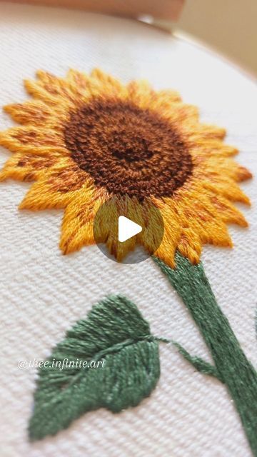 𝑻𝑯𝑬 𝑰𝑵𝑭𝑰𝑵𝑰𝑻𝑬 𝑨𝑹𝑻 ~ 𝒆𝒎𝒃𝒓𝒐𝒊𝒅𝒆𝒓𝒚 on Instagram‎: "I have wanted to embroider a sunflower for a long time. Finally, here we are! So happy with the outcome. 🌻🌻🌻  .  .  [Embroidery, art, flowers, sunflower, hand embroidery, yellow, green, peace ] #embroidery #art  #embroideryart #modernembroidery #embroideryathome #craft #stitchmunity #theeinfiniteart #hoopartembroidery  #needlepoint #wip #گلدوزی #nakiş #تطريز  #crafting #sunflower"‎ Sunflower Hand Embroidery Patterns, Embroided Sunflower, Sun Flower Embroidery Easy, How To Embroider Sunflowers, Sunflower Embroidery Pattern Design, Embroidery Sunflower Pattern, Sunflower Embroidery Tutorial, Hand Embroidery Sunflower, Maternity Embroidery