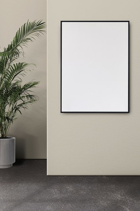 Painting Mockup, Hipster Interior, Studio Background Ideas, Frame Mockup Free, White Tshirt Mockup, Industrial Room, Empty Canvas, Design Mockup Free, Postcard Mockup