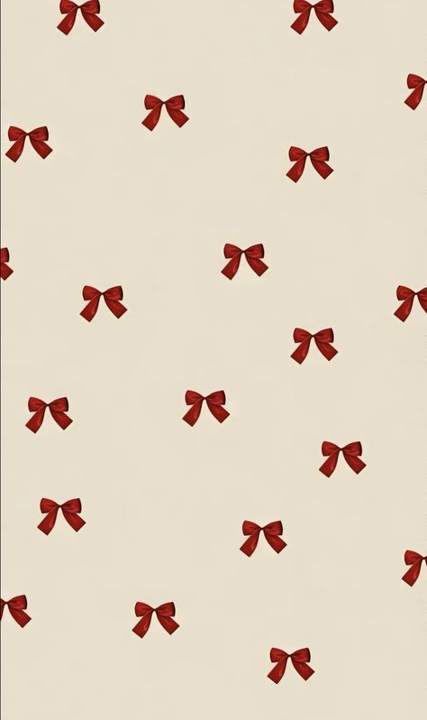 Food Aesthetically Wallpaper, Christmas Red And White Aesthetic, Red Black White Background, Cute Tablet Wallpaper Backgrounds, Christmas Bow Pattern, Navy And Red Aesthetic, Red Christmas Asthetics, Red Bows Wallpapers, Plaid Wallpaper Christmas