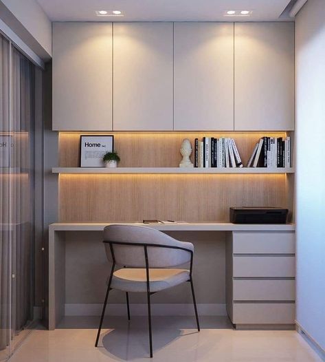 Home Study Rooms, Design Ložnic, Study Table Designs, Modern Home Offices, Study Room Design, Small Home Offices, Office Furniture Design, Study Room Decor, Cupboard Design