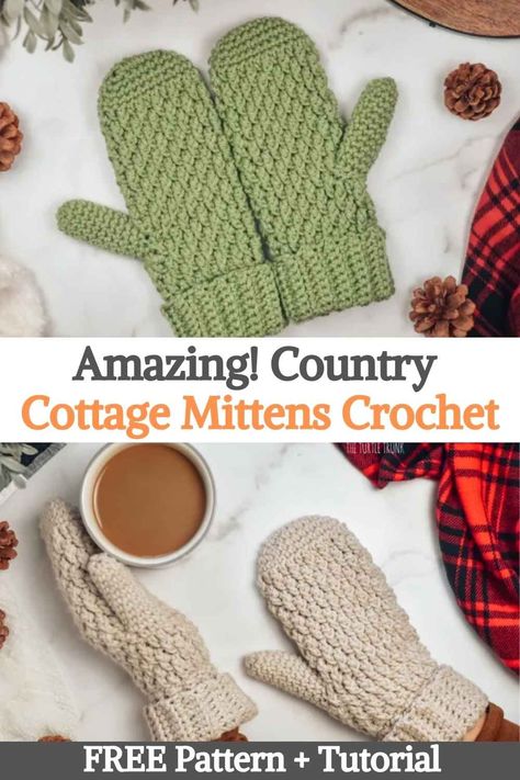 Crocheted Mittens, Hekel Patrone, Crochet Mitts, Crochet Hand Warmers, Crochet Mittens Free Pattern, Crochet Mittens Pattern, Crochet Gloves Pattern, Crochet Toddler, Gloves Pattern