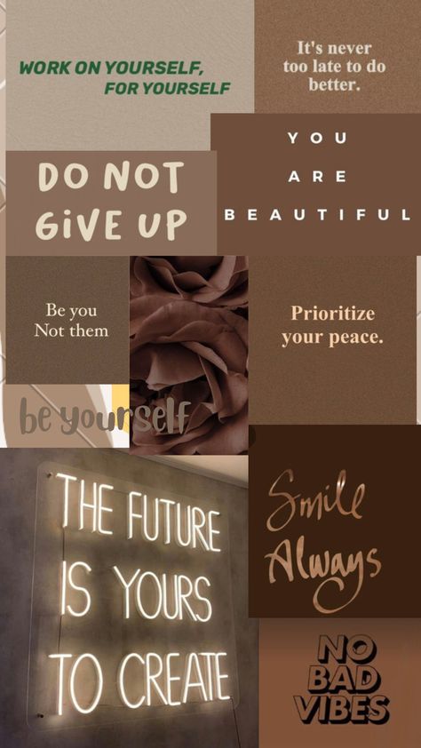 Brown aesthetic Tan Esthetics Background, Be You Not Them Wallpaper, Vision Board Pictures Brown Aesthetic, 2024 Vision Board Aesthetic Pictures Black Women, Goals Inspiration Wallpaper, Gods Vision For My Life, Black Women Wallpaper Iphone, Mom Mood Board, Vision Board Ideas Black Woman 2024