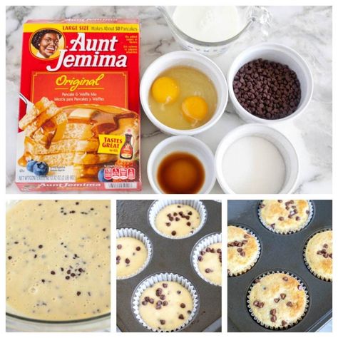 Mini Muffins Using Pancake Batter, Pancake Bites Recipe With Pancake Mix Easy, Muffins Made With Pancake Batter, Using Pancake Mix For Muffins, Baked Mini Pancakes Muffin Tins, Pancake Mix In Muffin Tin, Muffin Tin Pancake Bites, Pancake Mix Into Muffins, Pancake Muffins With Bisquick